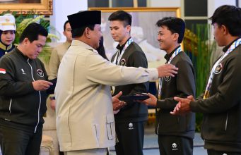 Presiden Prabowo Beri Bonus kepada Atlet Sea Games ke-33 Thailand Total Rp465 M