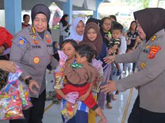 Sentuhan Kasih Polwan Polda Jabar: Hibur Anak-Anak Korban Longsor Cisarua dengan Aksi Kemanusiaan