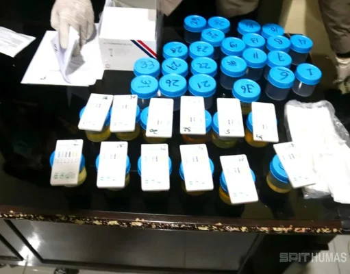 Irjen Sandi Nugroho Tegaskan Zero Tolerance Narkoba, Pimpin Langsung Tes Urine Massal