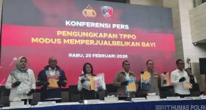 Bareskrim Polri Ungkap Jaringan Penjualan Bayi di Medsos, 12 Orang jadi Tersangka