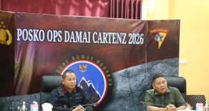 Perkuat Konsolidasi dan Kesiapsiagaan Operasi Damai Cartenz-2026, Wadankorbrimob Polri Tiba di Timika