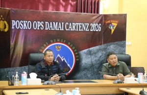 Perkuat Konsolidasi dan Kesiapsiagaan Operasi Damai Cartenz-2026, Wadankorbrimob Polri Tiba di Timika