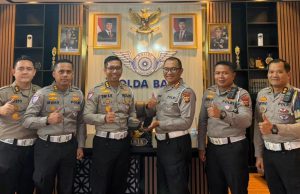 Korlantas Polri Distribusikan ETLE Mobile Handheld di Polda Bali