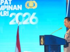 Tegaskan Kesiapan Kawal Rencana Kerja Pemerintah, Kapolri Buka Rapim Polri 2026