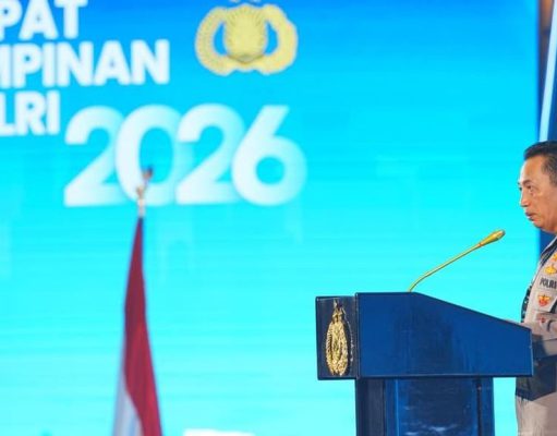 Tegaskan Kesiapan Kawal Rencana Kerja Pemerintah, Kapolri Buka Rapim Polri 2026