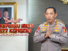 Kapolri Ucapkan Selamat Tahun Baru Imlek 2577 Kongzili