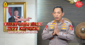 Kapolri Ucapkan Selamat Tahun Baru Imlek 2577 Kongzili