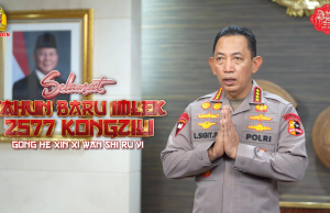 Kapolri Ucapkan Selamat Tahun Baru Imlek 2577 Kongzili