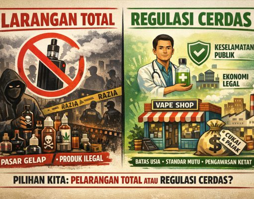 Pelarangan Vape Oleh BNN Bukan Solusi, Regulasi Cerdas dan Adil yang Dibutuhkan