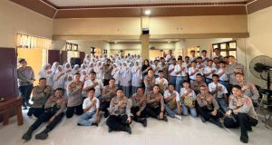 Mahasiswa STIK Angkatan 83 Jalankan Pengabdian Masyarakat dan Trauma Healing bagi Penyintas Bencana di Aceh Utara