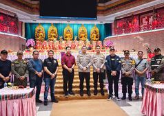 Kapolres Metro Jakarta Utara Pantau Pengamanan Ibadah Malam Imlek di Ancol