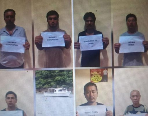 Polisi Ringkus 7 WNA Ilegal di Pesisir Pantai Masidae