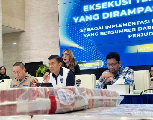 Bareskrim Bekukan Ratusan Rekening dari Aliran Dana 132 Situs Judi Online yang Dibongkar