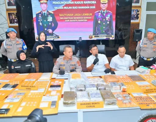 Selama Bulan Suci Ramadhan, 39 Pengedar Narkotika di Bandung Berhasil Diringkus