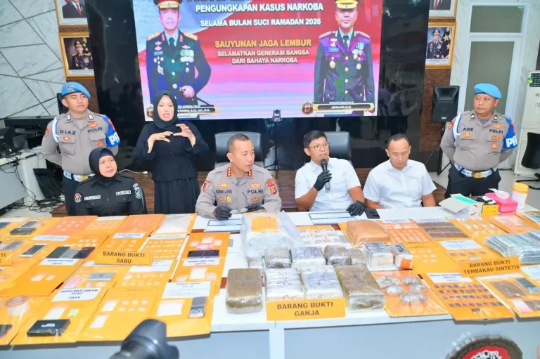 Selama Bulan Suci Ramadhan, 39 Pengedar Narkotika di Bandung Berhasil Diringkus