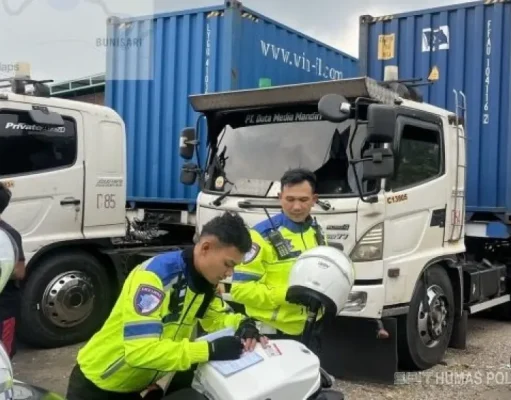 1.700 Truk Pelanggar Pembatasan Operasional Saat Mudik di Tindak Polda Jabar