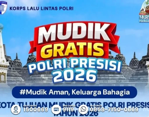 Antusiasme Mudik, 32 Ribu Peserta Terdaftar dalam Mudik Gratis Presisi 2026