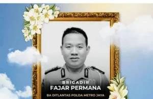 Personel Ditlantas Polda Metro Jaya Wafat Usai Bertugas Amankan Arus Mudik