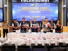 Polda Sumut Sita Puluhan Perangkat dan Rekening Judi Online di Medan yang Diduga Raup Omzet Rp 7 Miliar
