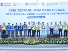 Kakorlantas Hadiri Apel Terpadu Jasa Marga Siaga, Kolaborasi dan Sinergitas Kunci Keberhasilan