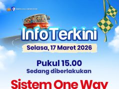 One Way Tahap Pertama Mulai Berlaku di Tol Trans Jawa KM 70 – KM 263 Pejagan-Pemalang