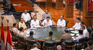 Presiden Prabowo Gelar Pertemuan Strategis di Hambalang Bahas Pangan, Energi, dan Idulfitri