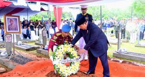 Presiden Prabowo Pimpin Upacara Pemakaman Try Sutrisno