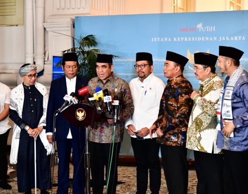 Silaturahmi dengan Para Kiai dan Tokoh Organisasi Islam, Presiden Prabowo Bangun Sinergi Pemerintah dan Tokoh Agama