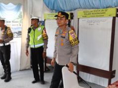 Kapolres Metro Depok Tinjau Pos Pam dan Pos Yan, Pastikan Pemudik Terlayani Maksimal