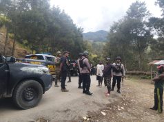 Satgas Damai Cartenz dan Polres Lanny Jaya Patroli Sambangi Warga, Jamin Rasa Aman Masyarakat