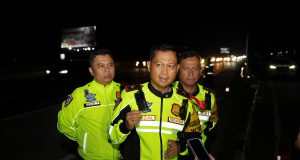 Korlantas Polri Pastikan Keamanan Pemudik, Arus Balik Jakarta-Cikampek Lancar
