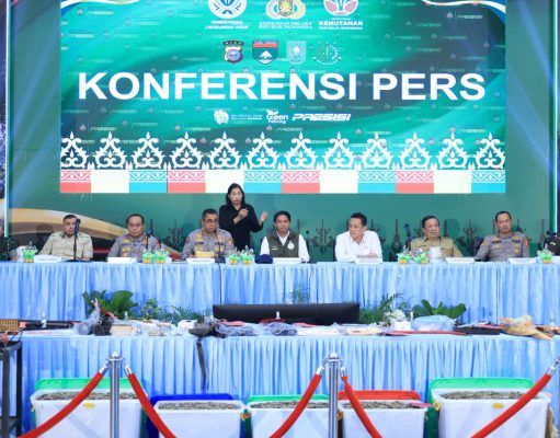 Polda Riau Berhasil Bekuk 15 Tersangka Jaringan Perburuan Gajah Sumatera