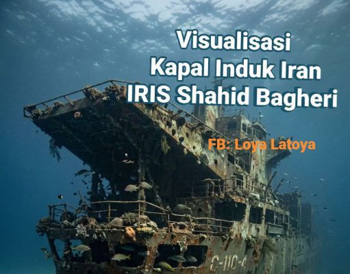 “KAPAL INDUK KEBANGGAAN IRAN SHAHID BAGHERI MENJADI PERSEMBUNYIAN IKAN”