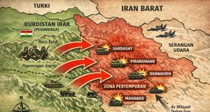 “Kurdi dan Front Baru Perang Iran: Strategi Membuka Konflik dari Barat.”
