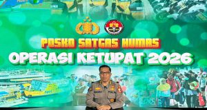 Hari Kedelapan Ops Ketupat 2026, Arus Mudik Meningkat, Situasi Kamtibmas Tetap Kondusif