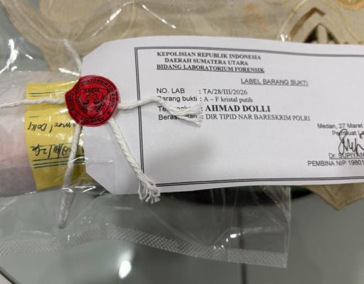 Kurir Ketamin Ditangkap Bareskrim Polri