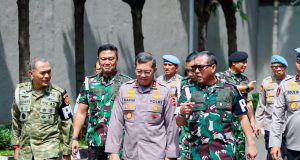 POM TNI dan Propam Polri Gelar Coffee Morning & Halal Bihalal 1447 H