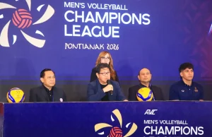 Kalbar Matangkan Persiapan Tuan Rumah AVC Men’s Champions League 2026, Penjualan Tiket Resmi Dibuka