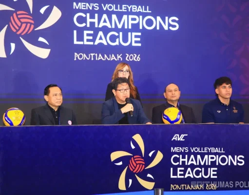 Kalbar Matangkan Persiapan Tuan Rumah AVC Men’s Champions League 2026, Penjualan Tiket Resmi Dibuka