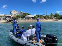Ditpolairud Polda NTT Kawal 500 Peserta Prosesi Laut Galilea Paskah 2026 di Teluk Kupang