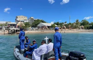 Ditpolairud Polda NTT Kawal 500 Peserta Prosesi Laut Galilea Paskah 2026 di Teluk Kupang