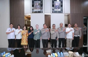 Bahas Strategi Lawan Perdagangan Orang Polda NTB Bertemu Australian Federal Police