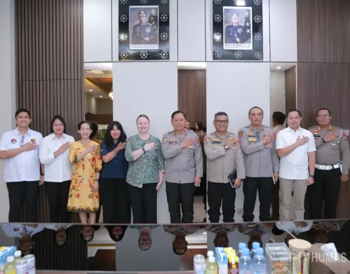 Bahas Strategi Lawan Perdagangan Orang Polda NTB Bertemu Australian Federal Police