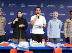 Polresta Malang Kota Amankan Sepasang Kekasih yang Buang Bayinya