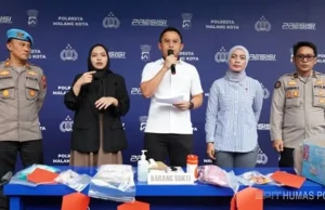Polresta Malang Kota Amankan Sepasang Kekasih yang Buang Bayinya