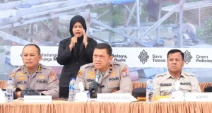 Operasi PETI di Riau: 29 Kasus Terbongkar, 1.167 Rakit Tambang Ilegal Dimusnahkan