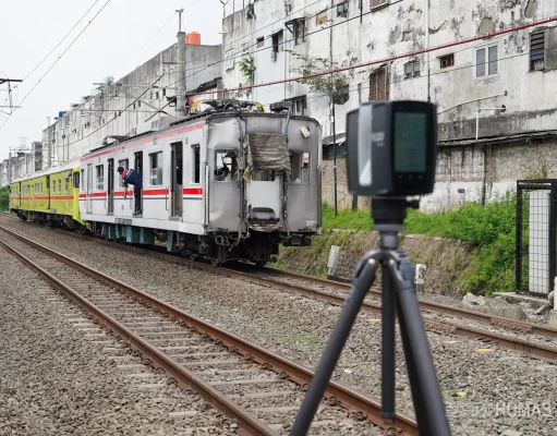 Korlantas Polri Gelar Olah TKP Kecelakaan Kereta di Bekasi Timur Gunakan Metode TAA