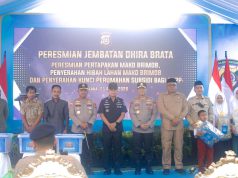 Wakapolri Resmikan Jembatan Perintis “Dhira Brata” dan 17 Jembatan Lain Atas Instruksi Presiden Prabowo