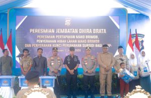 Wakapolri Resmikan Jembatan Perintis “Dhira Brata” dan 17 Jembatan Lain Atas Instruksi Presiden Prabowo