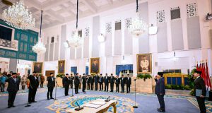 Presiden Prabowo Lantik Hanif Faisol Nurofiq, Mohammad Jumhur Hidayat, dan Hasan Nasbi